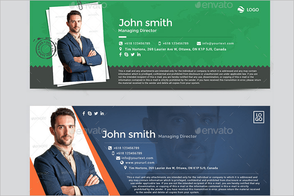 Psd, html | free & premium templates. 31 Email Signature Templates Free Premium Creative Template