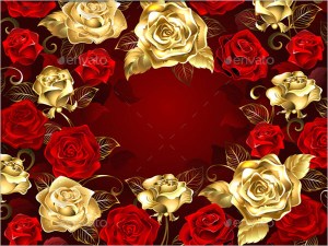 background rose gold roses designs