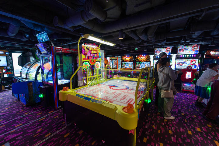 Video Arcade On Norwegian Escape Cruise Ship Cruise Critic