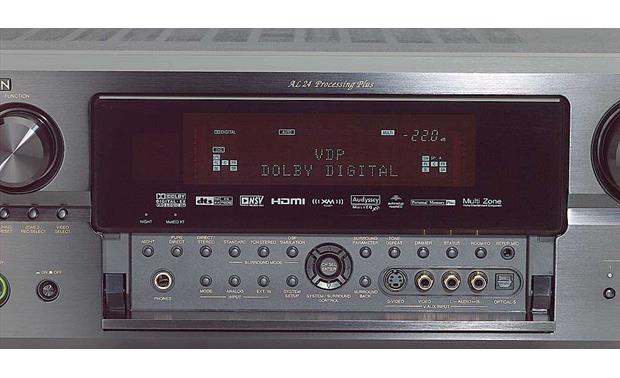 Caution risk of electric shock do not open caution: Denon Avr 2807 Home Theater Receiver With Hdmi Digital Video Switching At Crutchfield
