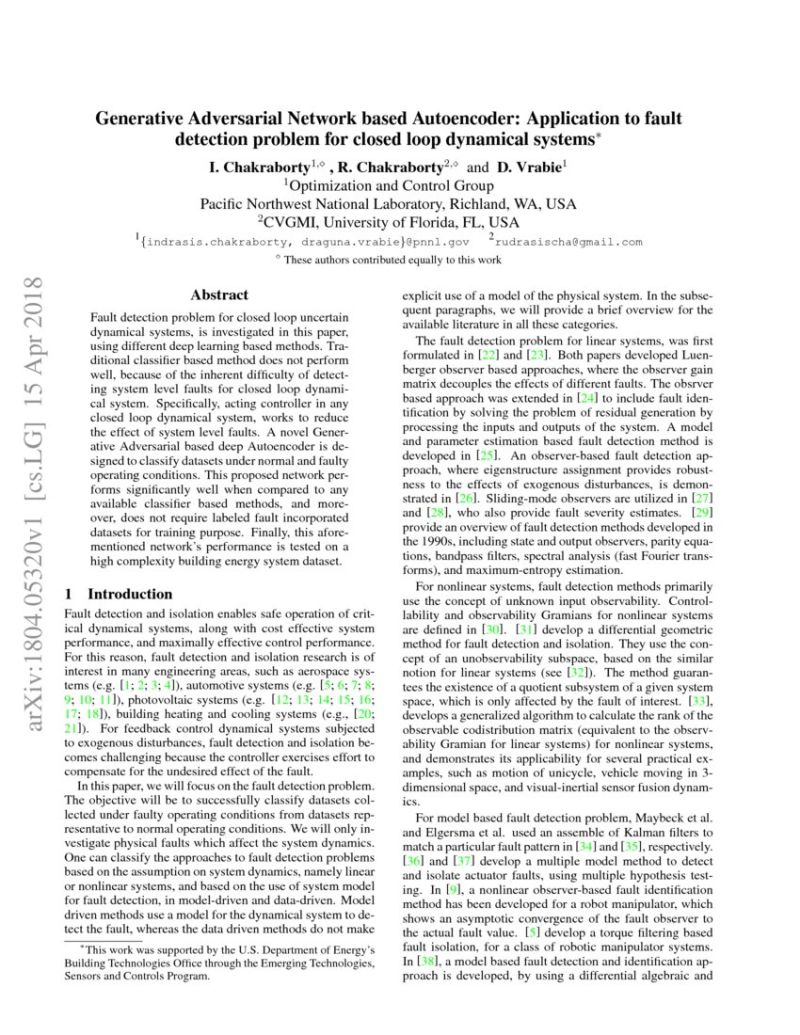 Generative Adversarial Network Based Autoencoder Application To Fault Detection Problem For - Download Perfect Dark Pattern | Retina
