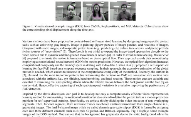 Self-Supervised Face Presentation Attack Detection With Dynamic ...