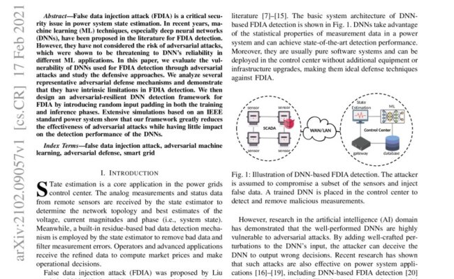 Towards Adversarial-Resilient Deep Neural Networks For False Data ...