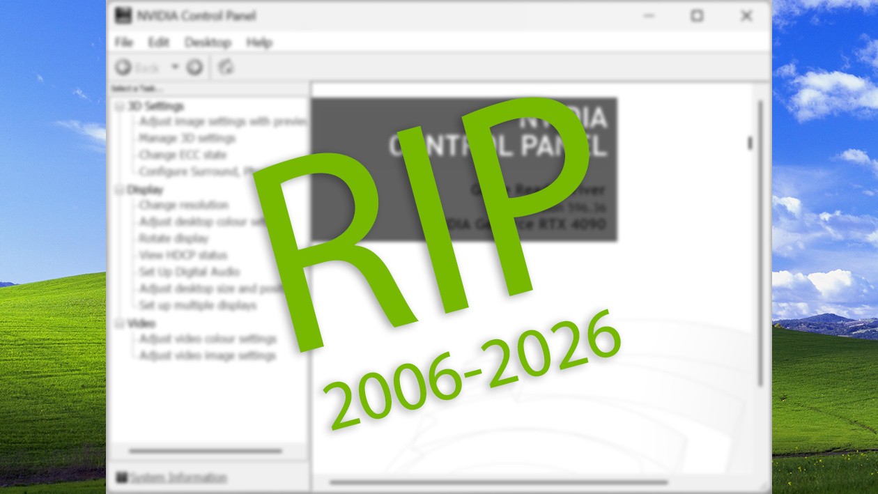 Nvidia Control Panel: A 20-Year Legacy Comes to an End (2026)