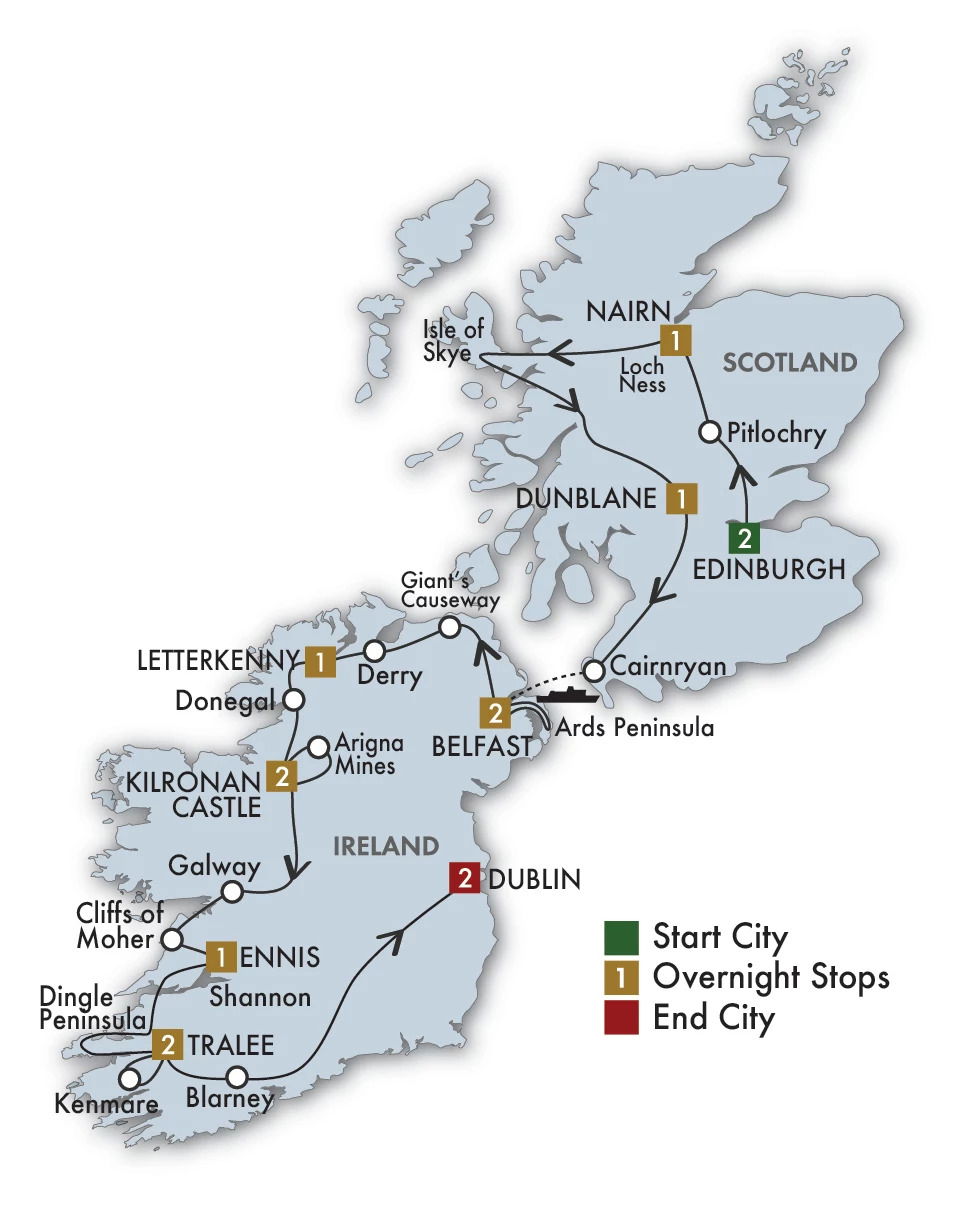 CIE Tours Of Scotland 2026 Season 137019 