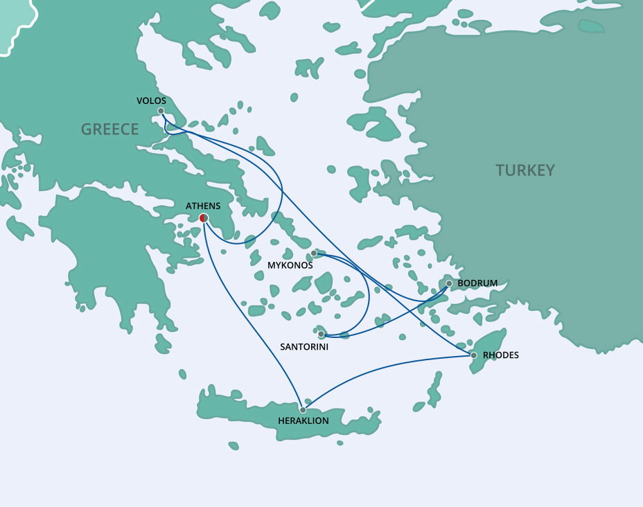 Greek Island Cruises Norwegian Cruise Line NCL 2025 2026 Seasons 135775 