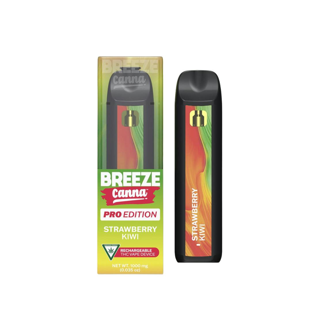 Breeze Pro | Strawberry Kiwi Disposable Vape | 1g | LIV Cannabis (Detroit)