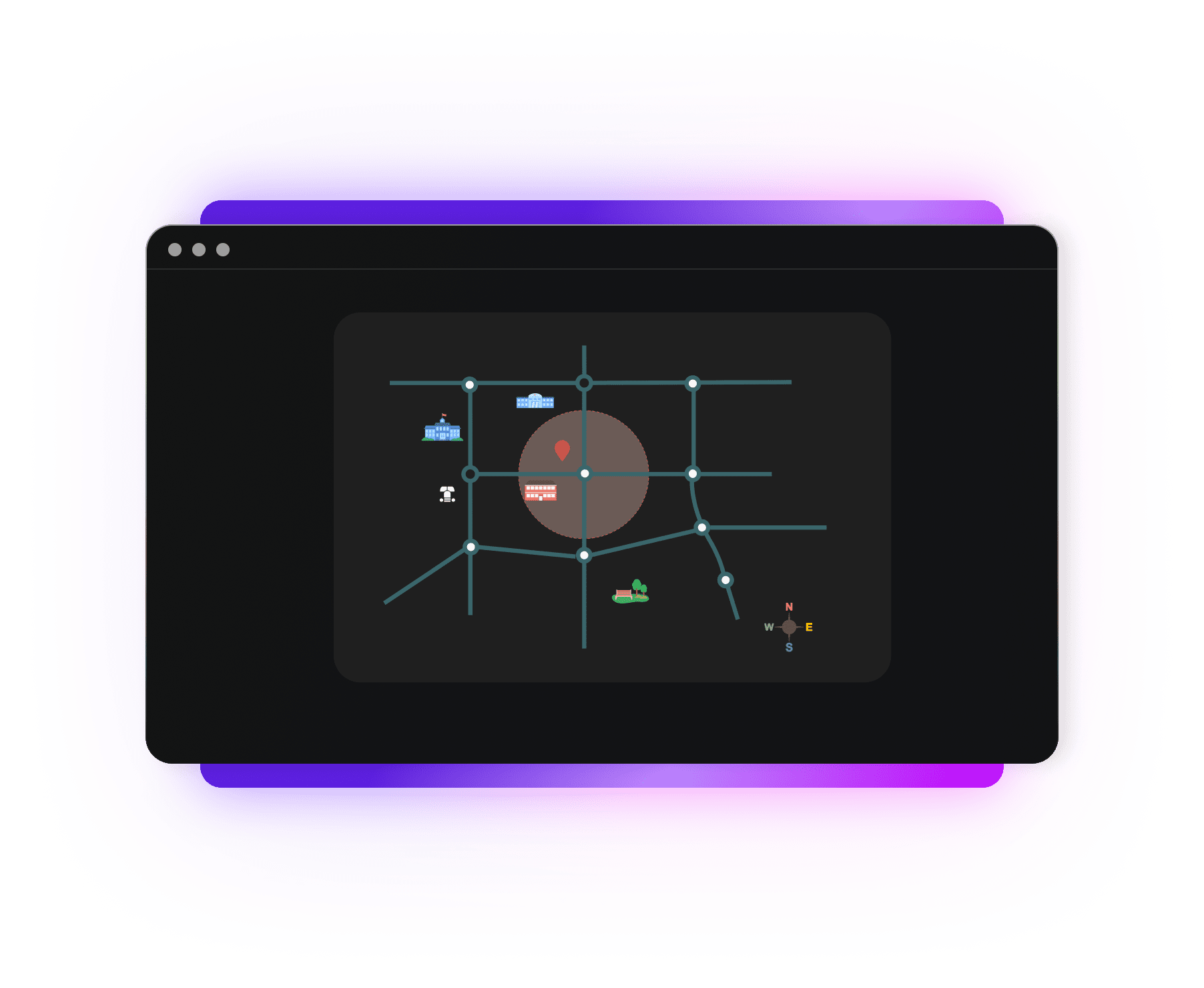 Free Online Location Map Maker Brand Banner 