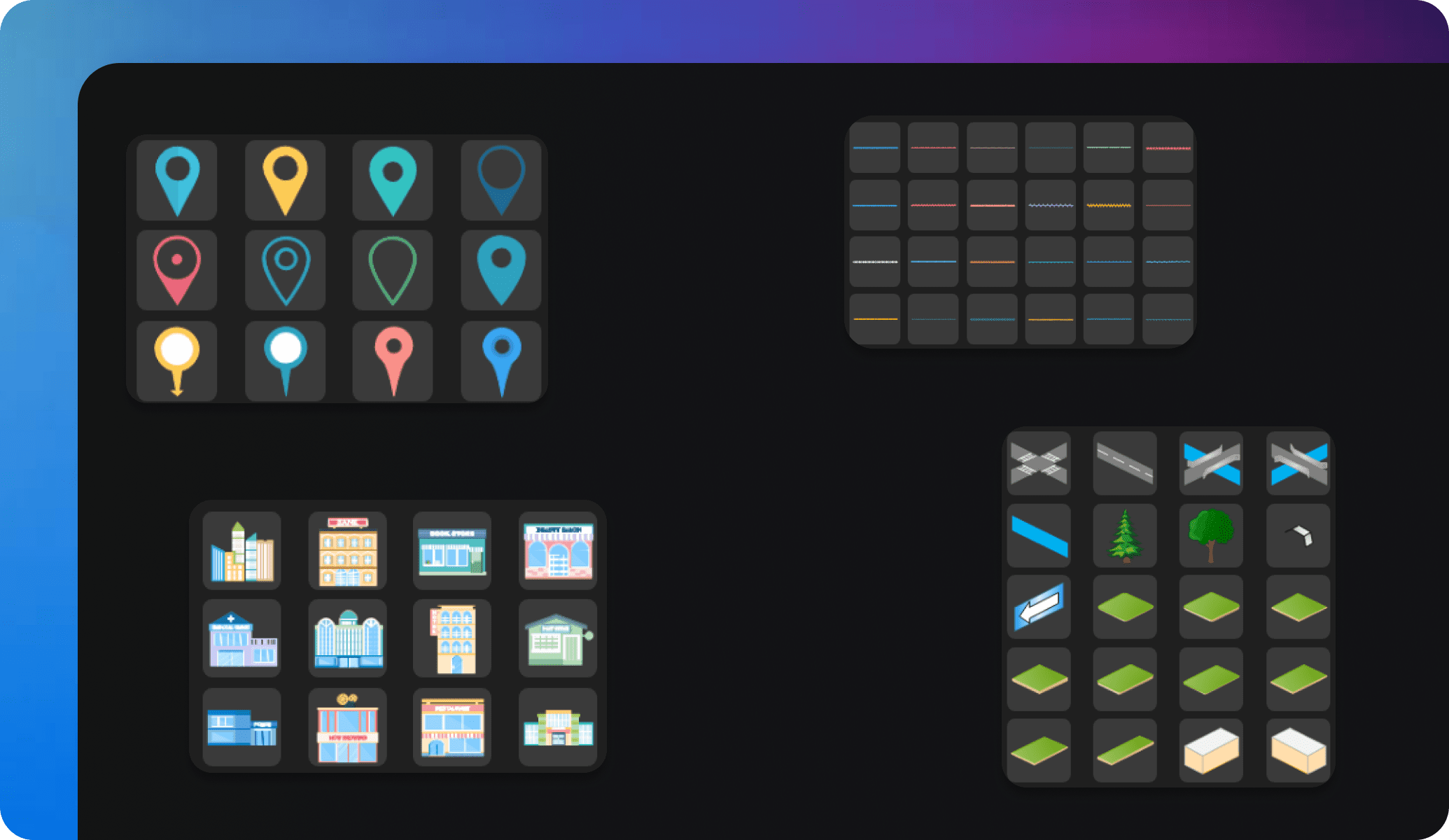 Free Online Location Map Maker Symbols 
