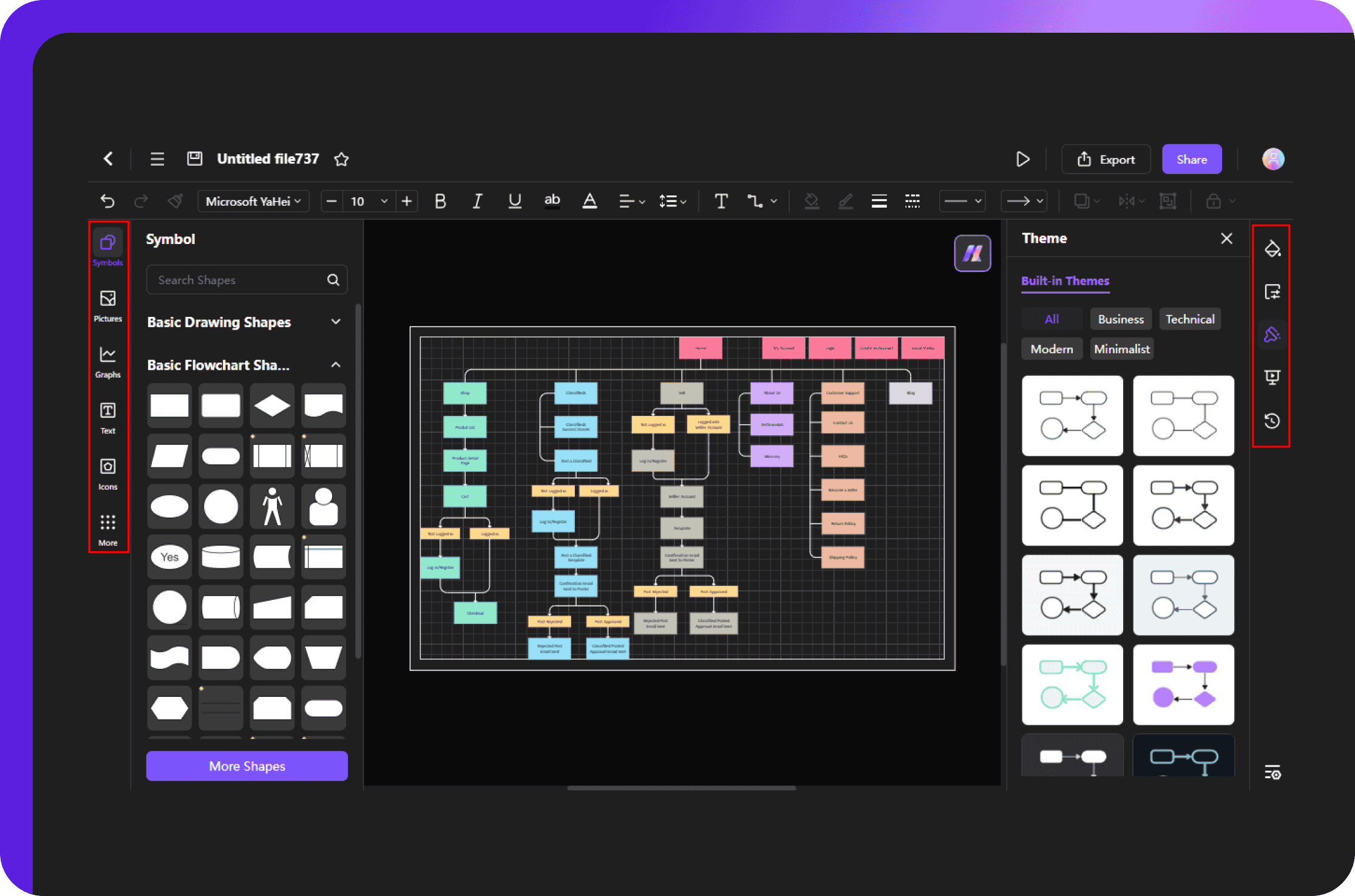 Free Online Site Map Maker Step 02 