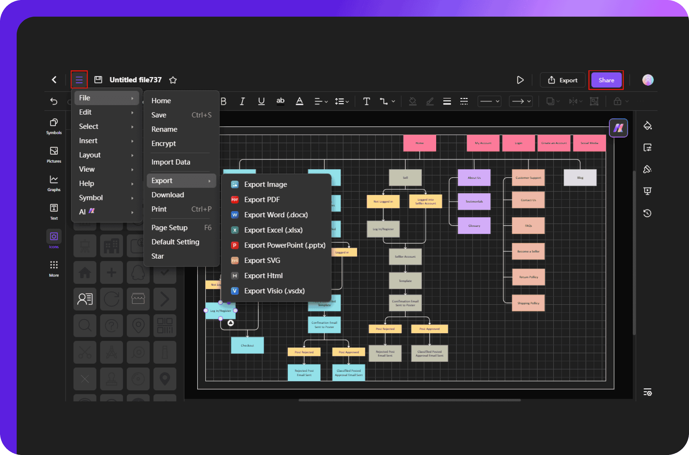 Free Online Site Map Maker Step 03 