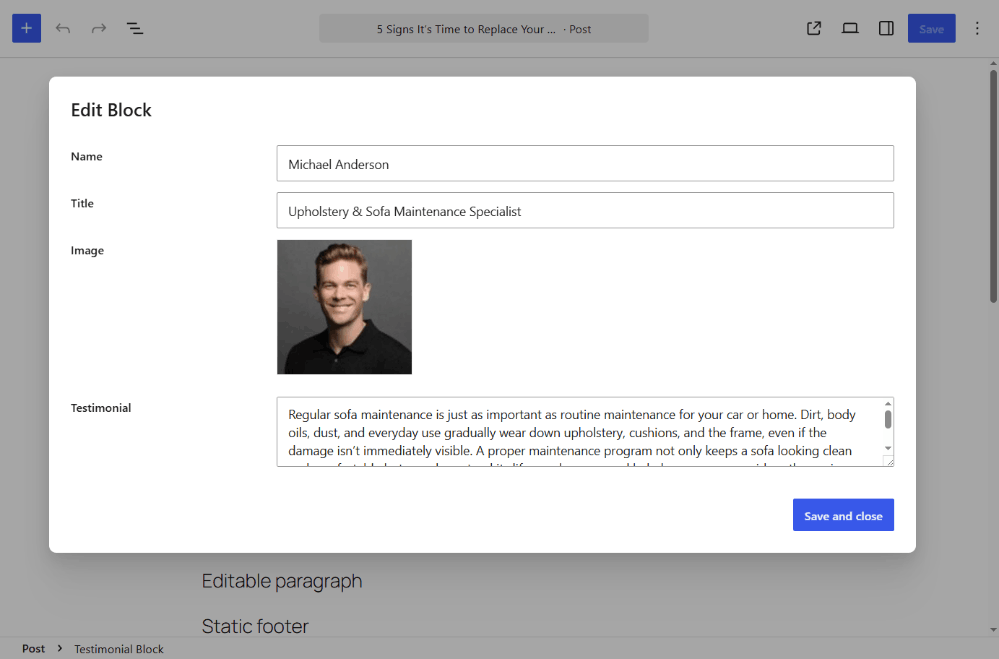 The iframed editor in WordPress 7.1