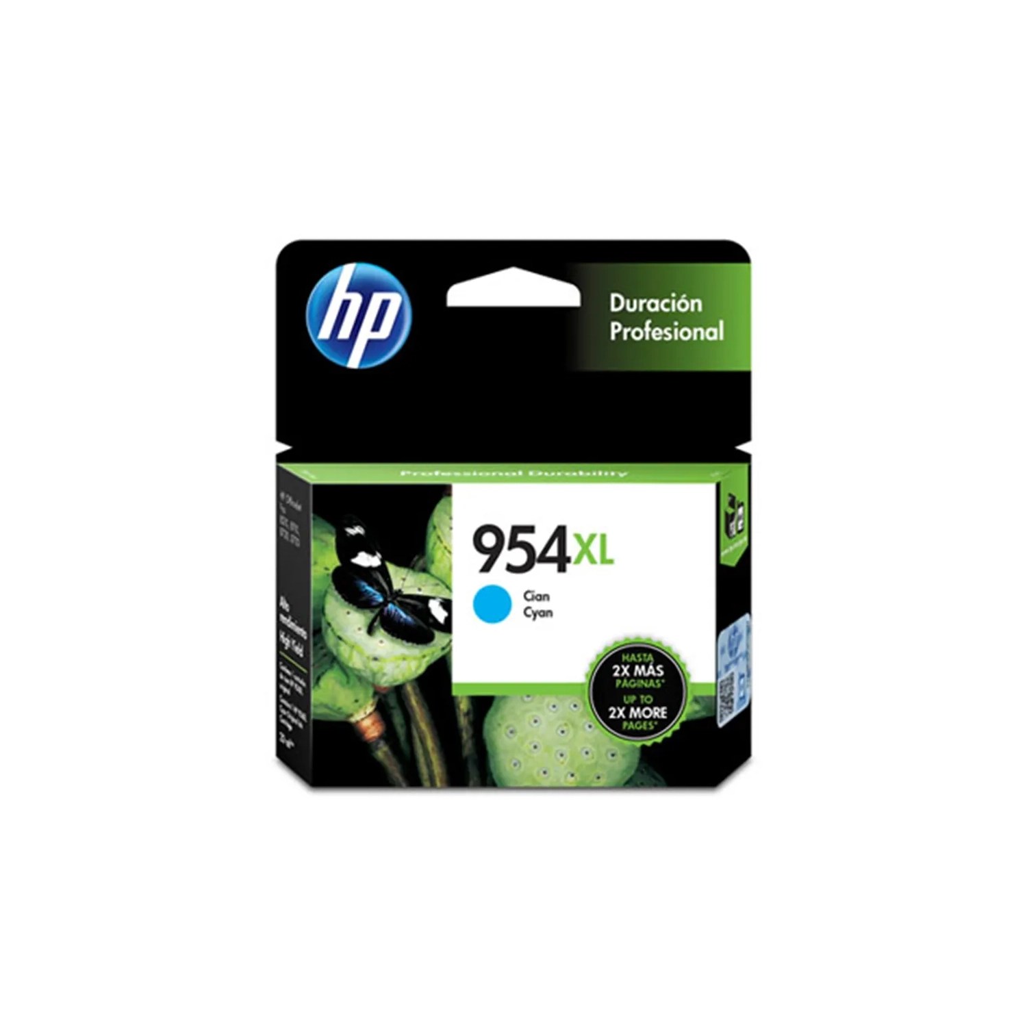 Cartucho de tinta HP 954XL Cian Alto Rendimiento Cartucho de tinta HP 954XL Cian Alto Rendimiento
