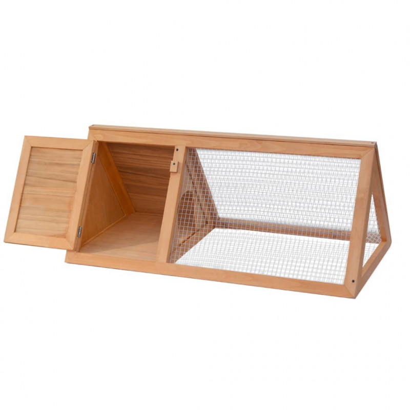 Vidaxl Vx170345 Conejera Jaula De Animales De Madera Vx170345 Epto