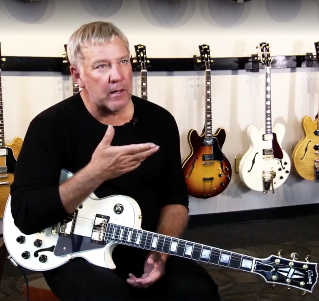 A les paul honoring the rush legend. Alex Lifeson S Guitar Gear Pedalboard Amps Equipboard