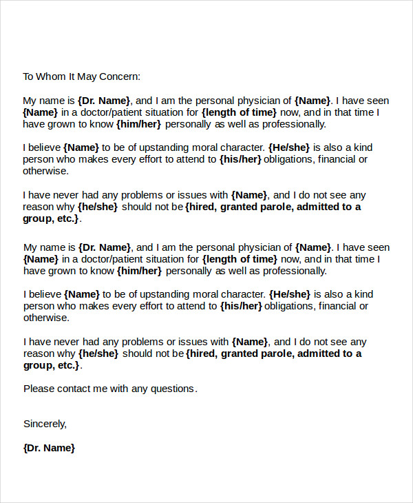 46 Reference Letter Examples Samples Pdf Doc Examples