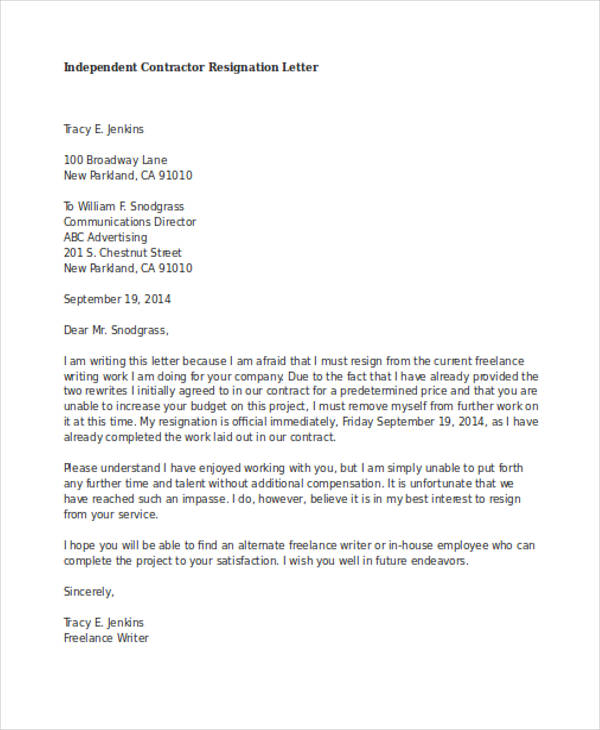 56 Resignation Letter Examples In Pdf Ms Word Google Docs Pages Examples