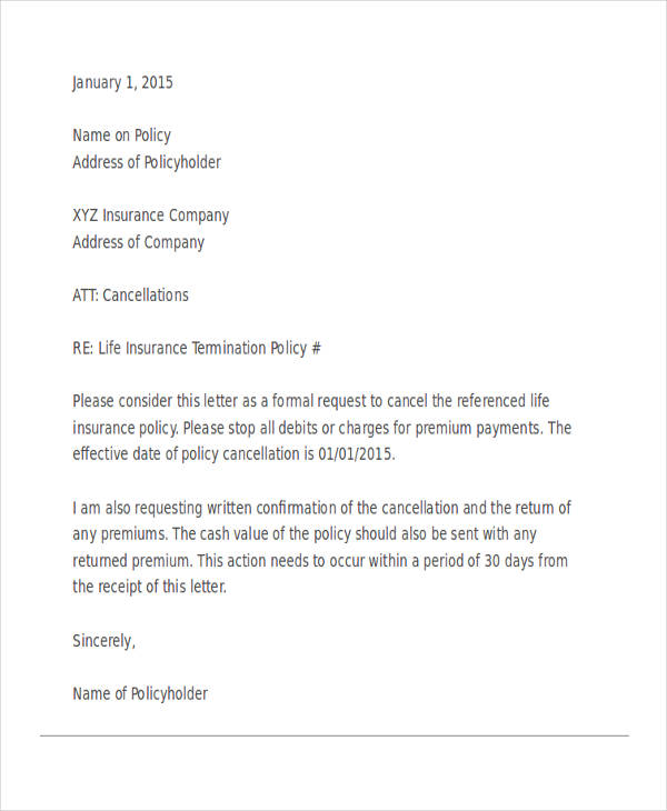 60 Termination Letter Examples In Pdf Ms Word Google Docs Pages Examples