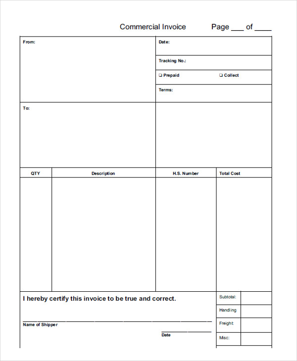 invoice form examples format pdf examples
