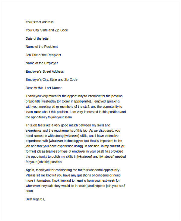 Free 42 Thank You Note Examples In Pdf Doc Examples