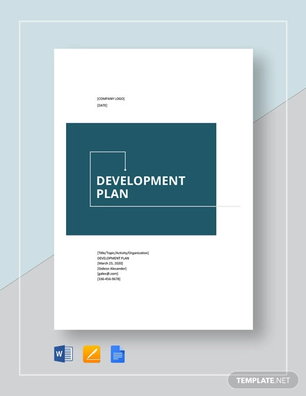 64 Development Plan Examples Samples In Pdf Word Pages Google Docs Examples