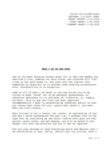 Scriptwriting 22 Examples Format Pdf Examples 44 Off - Full HD Sunset Arts for Desktop