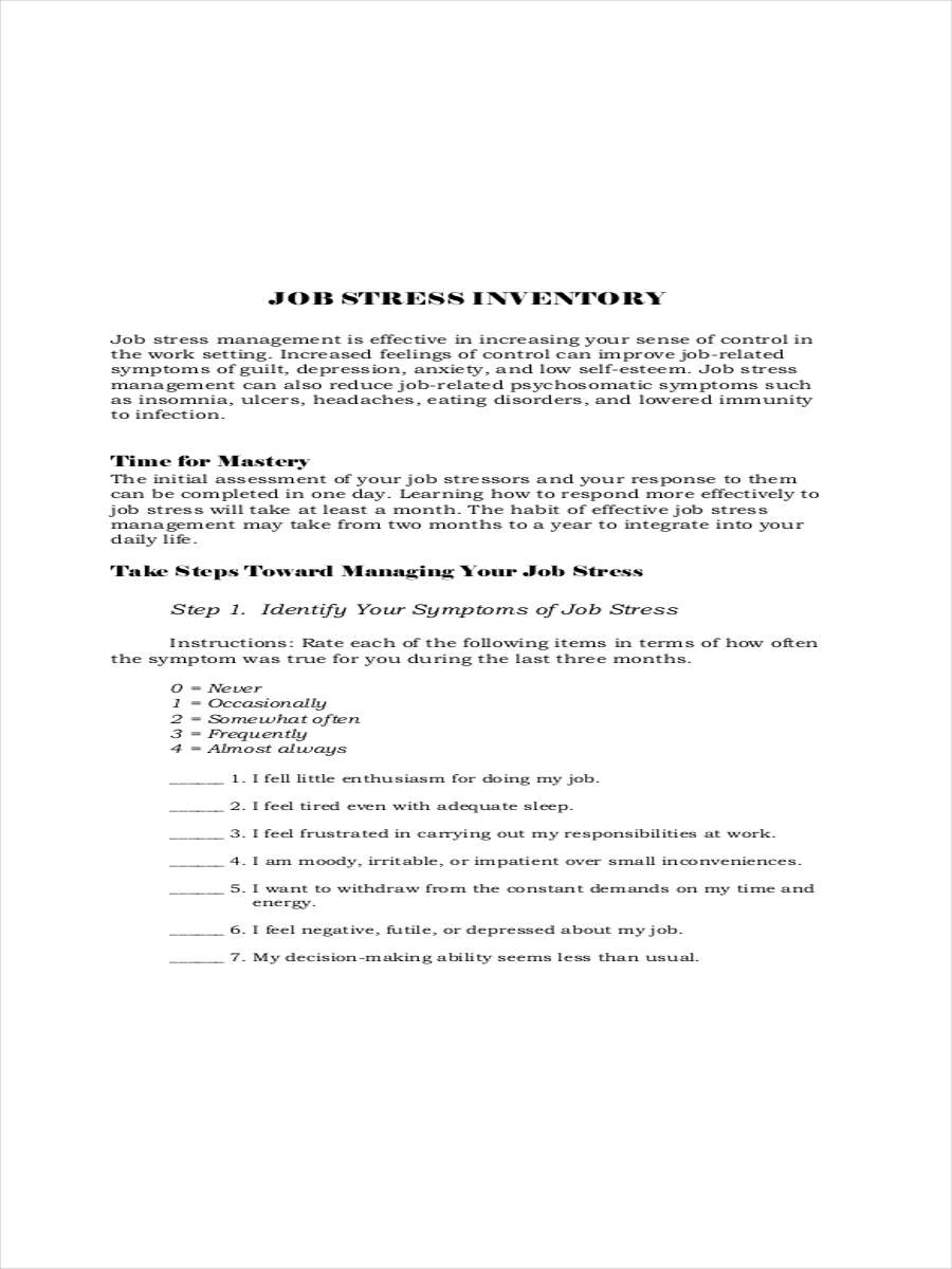This pmbok template includes requirement description, category, priority, acceptance criteria, complexity and . FREE 5+ Job Inventory Examples & Samples in PDF | DOC