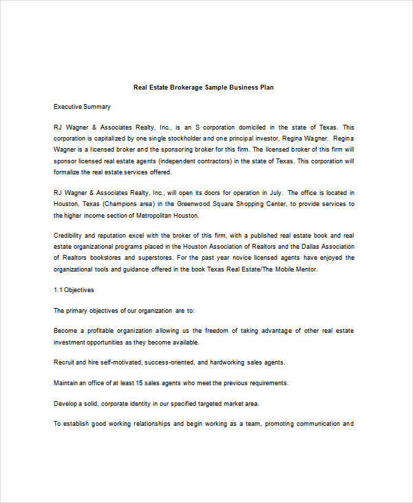 Free 30 Free Business Plan Examples In Pdf Word Pages Doc Google Docs Examples