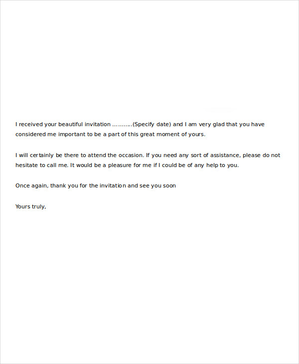 Free 4 Wedding Thank You Note Examples Samples In Doc Examples