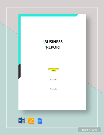 33 Business Report Examples In Pdf Ms Word Pages Ai Publisher Excel Numbers Examples