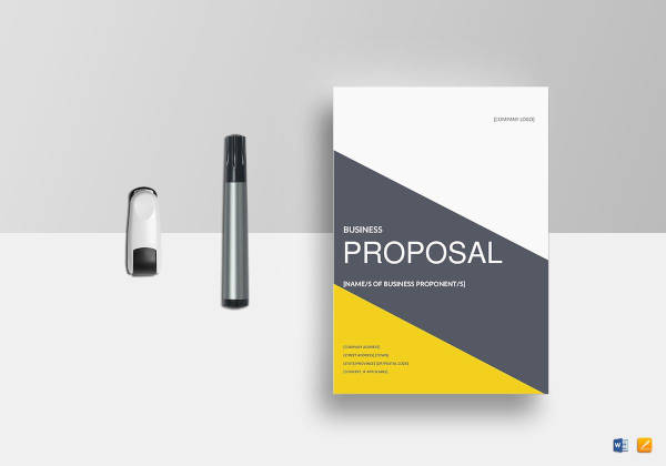 59 Business Proposal Examples Restaurant Startup Construction Real Estate Examples