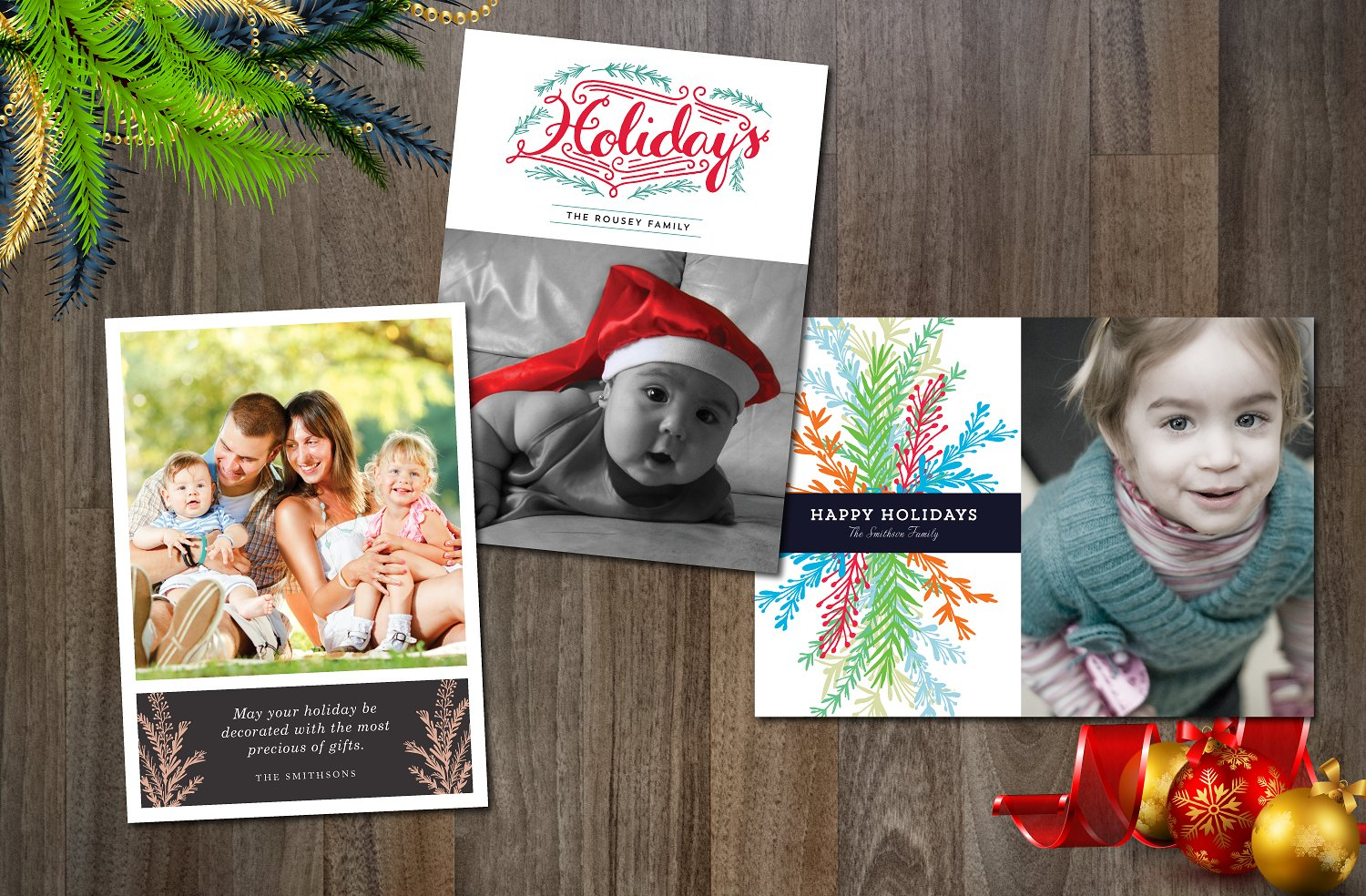 Holiday greeting card