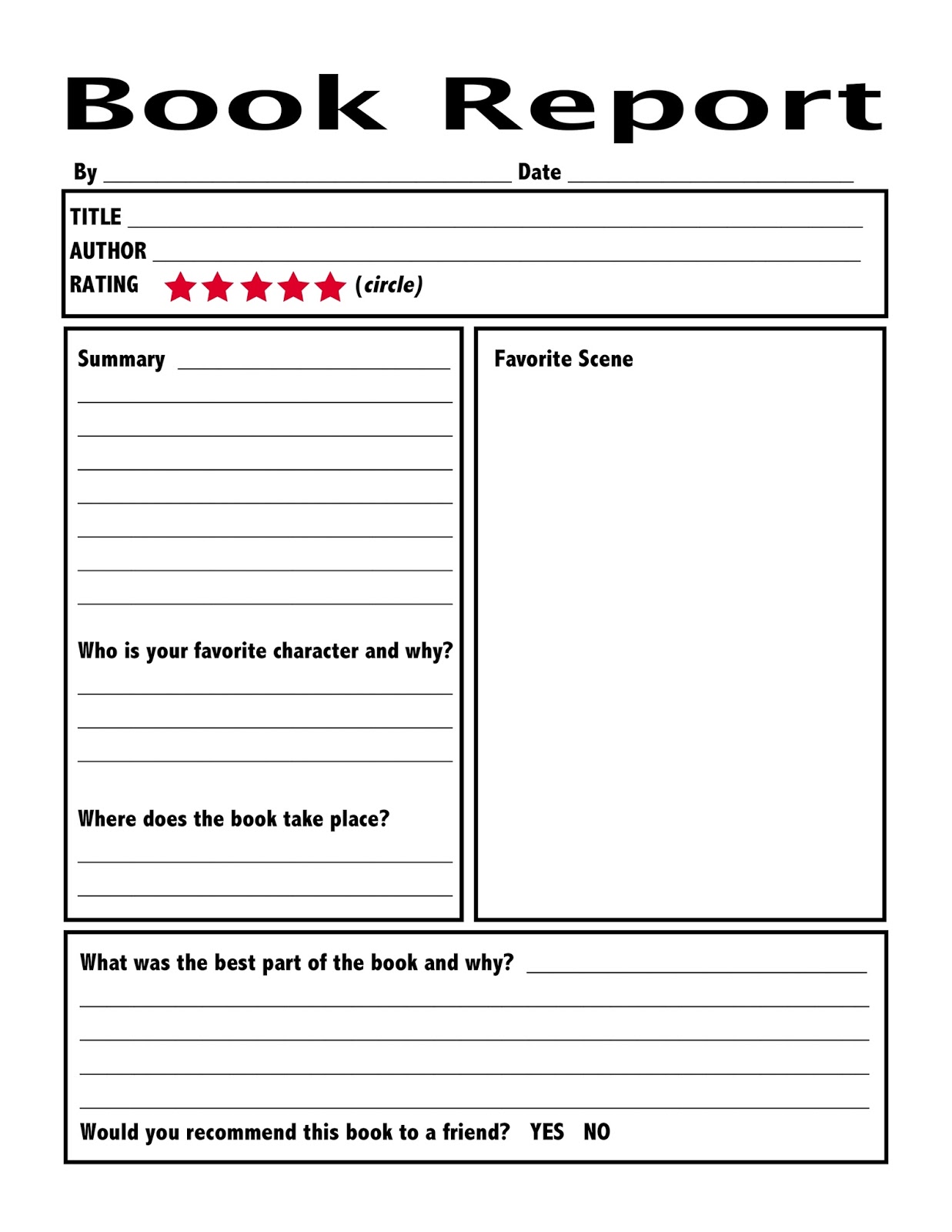 book report writing for students examples format pdf examples