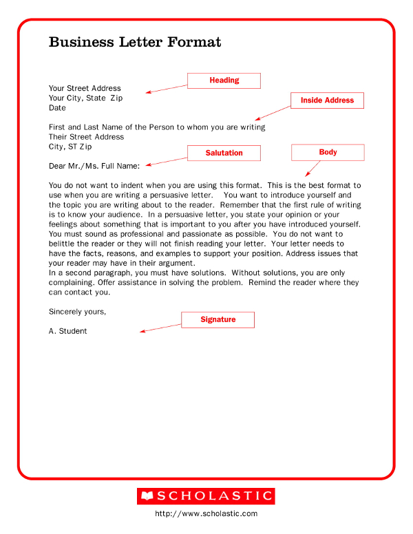 3 Business Letter Examples Pdf Examples