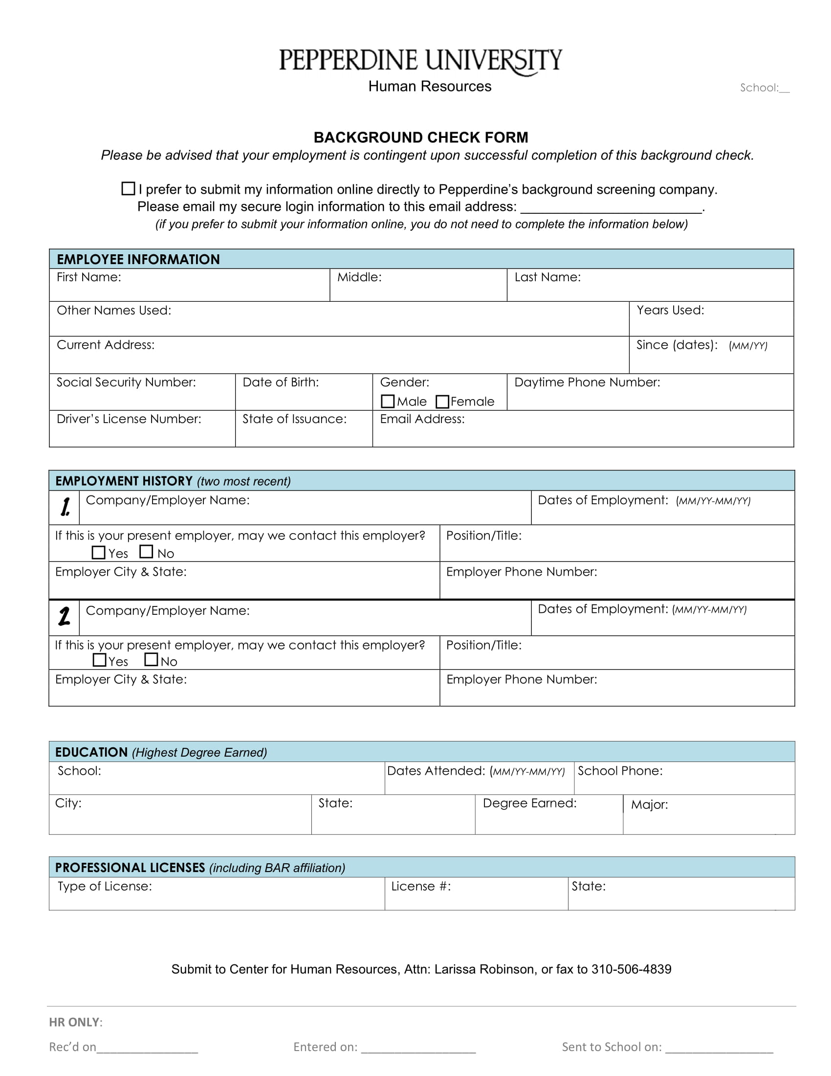 pix Benefit Election Form Template Word examples