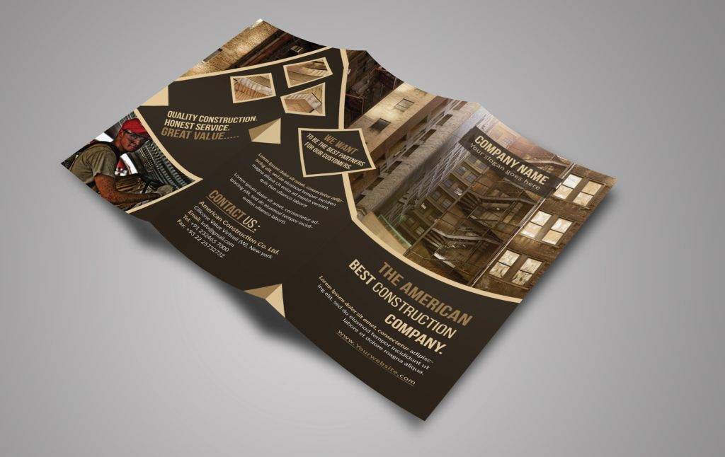 28 Construction Brochures Designs Examples Psd Ai Examples
