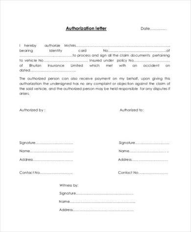 48 Authorization Letter Examples Pdf Doc Examples