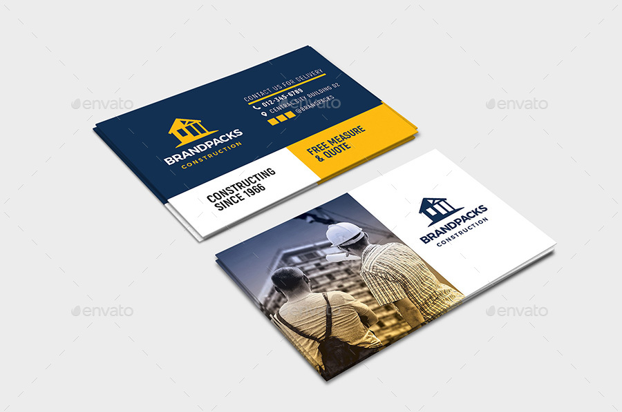 20 Construction Business Card Designs And Examples Psd Ai Examples
