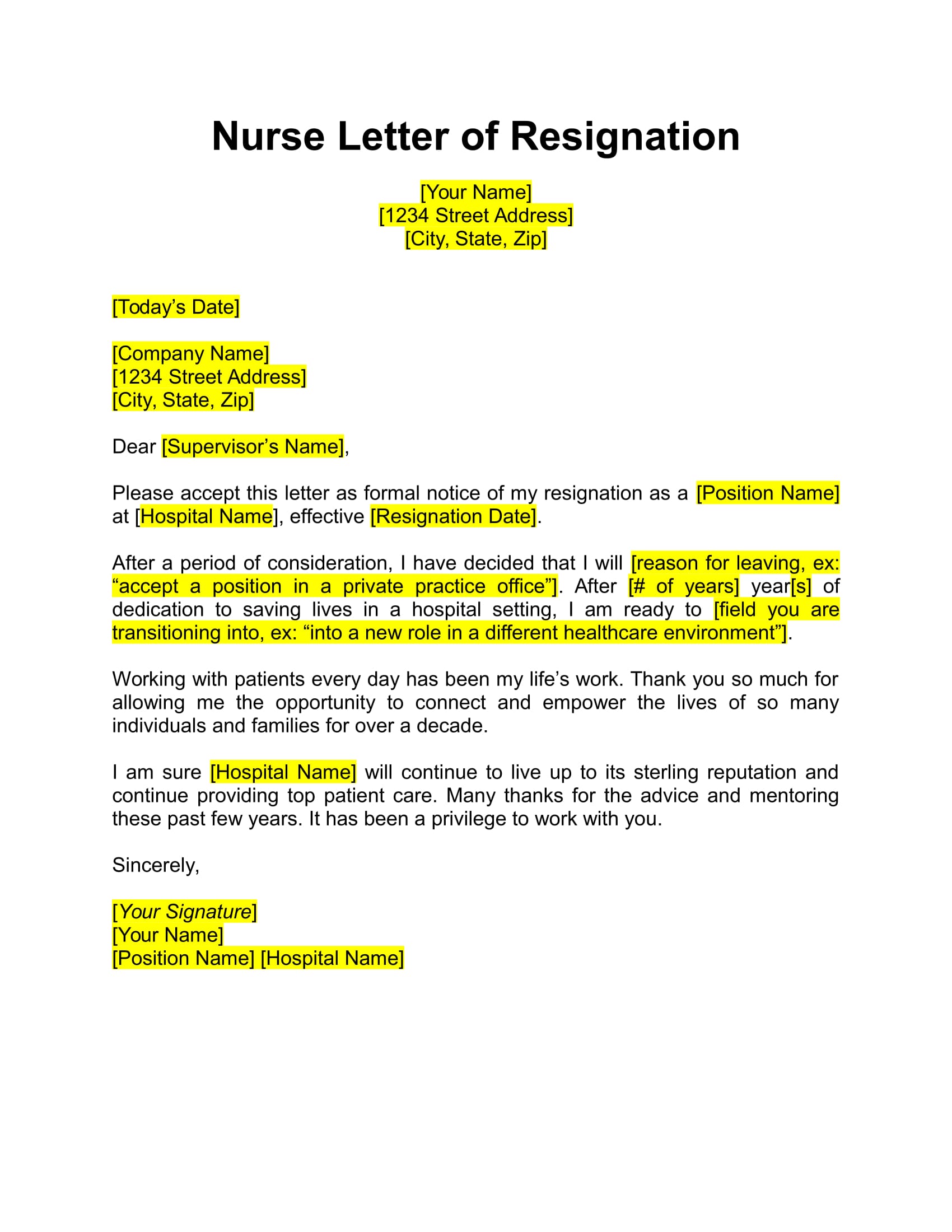 If you want to claim . 17+ Resignation Letters Examples in PDF | MS Word | Examples