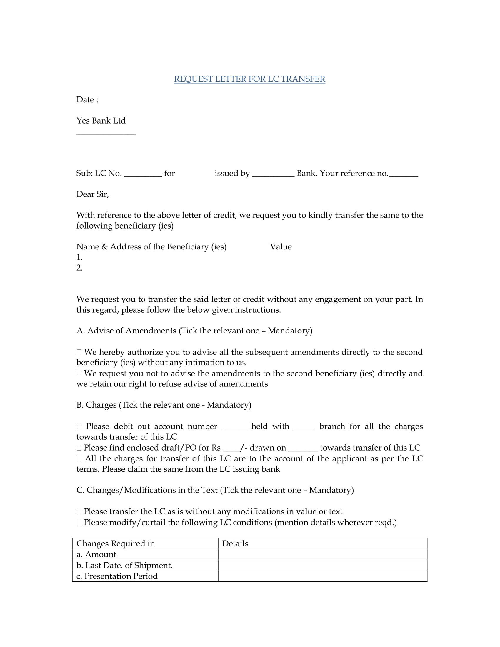 9 Transfer Request Letter Examples Pdf Doc Examples