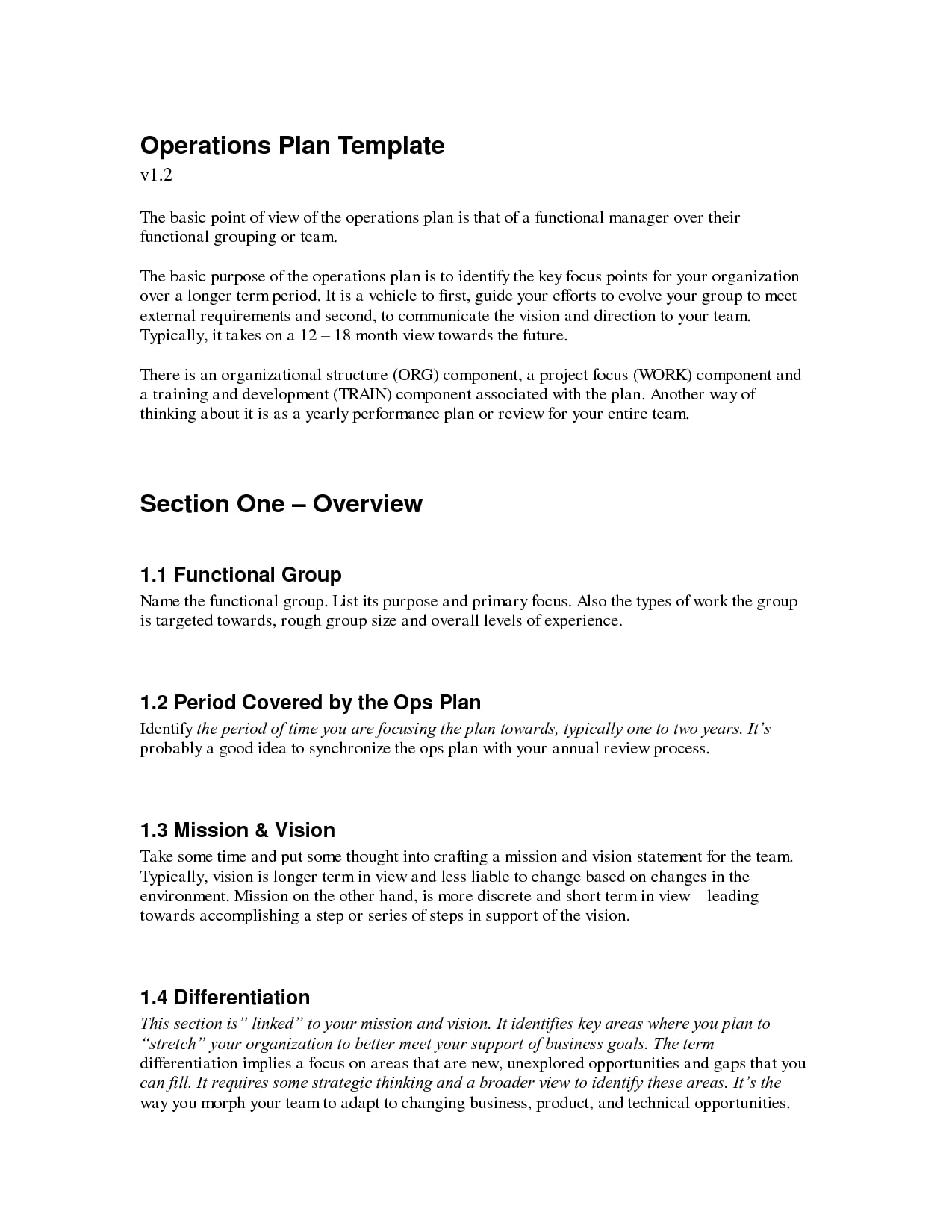 10 Operational Plan For Restaurant Examples Pdf Examples