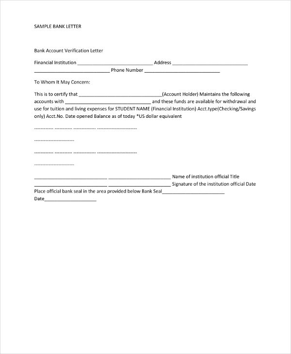 20 Letter Of Verification Examples Pdf Examples