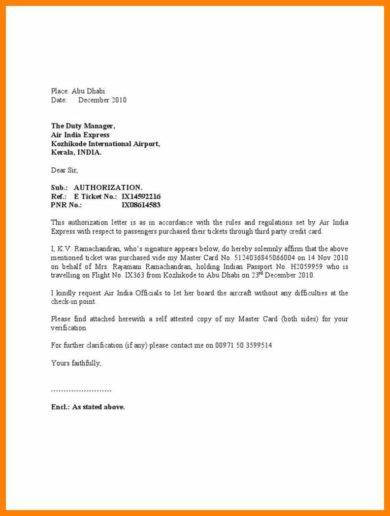 20 Authorization Letter Format Examples Pdf Examples