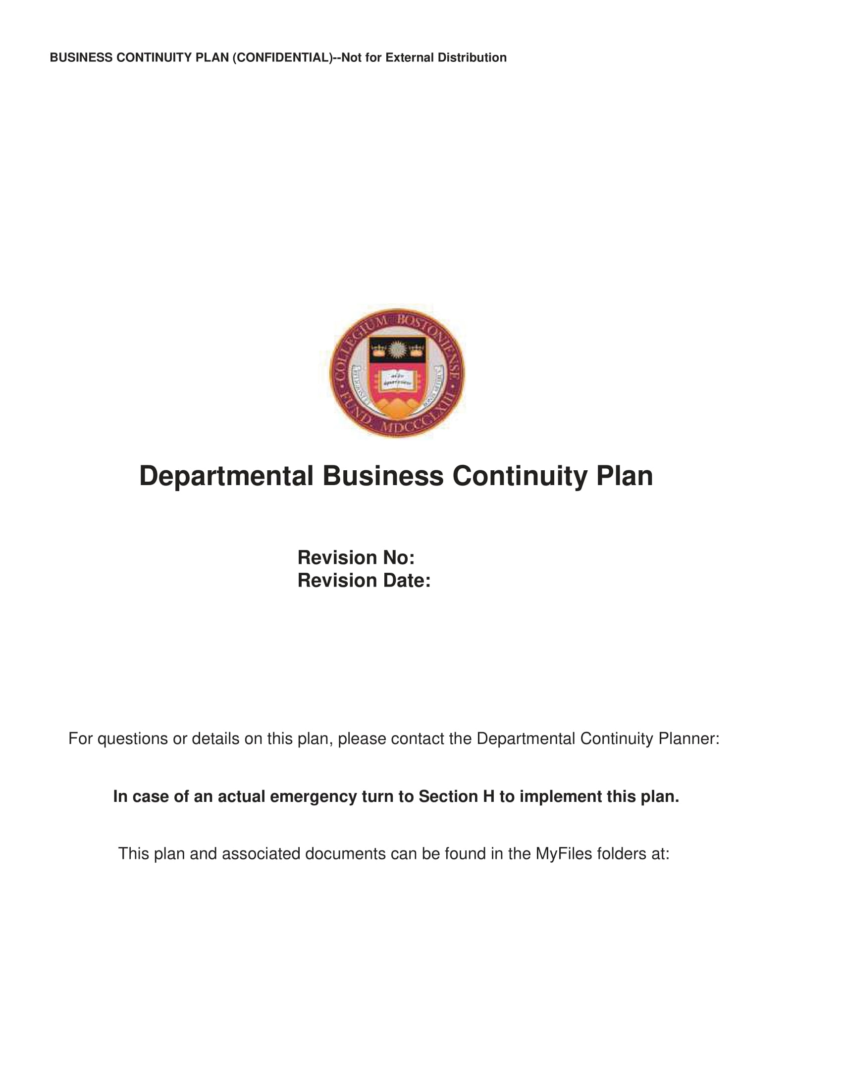14 Business Continuity Plan Examples In Pdf Google Docs Pages Ms Word Examples