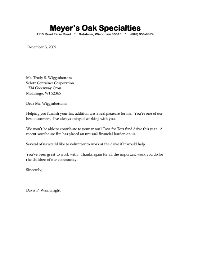 23 Official Letter Format Examples Pdf Examples