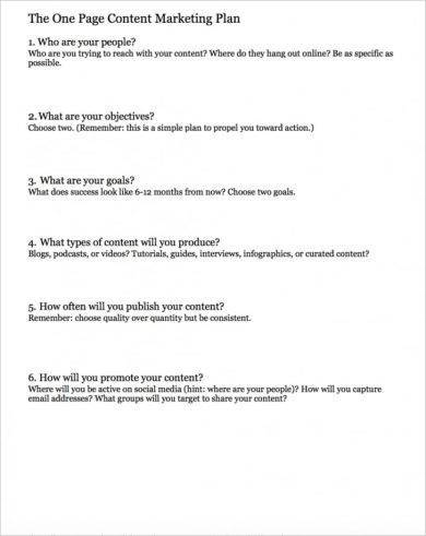 11 Marketing Strategy Business Plan Examples Pdf Word Examples