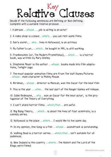 Answers to commonly asked questions about pdf files. relative clauses worksheet example