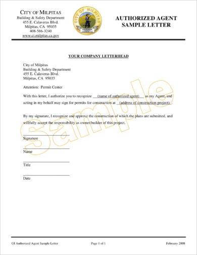 9 Signature Authorization Letter Examples Pdf Examples