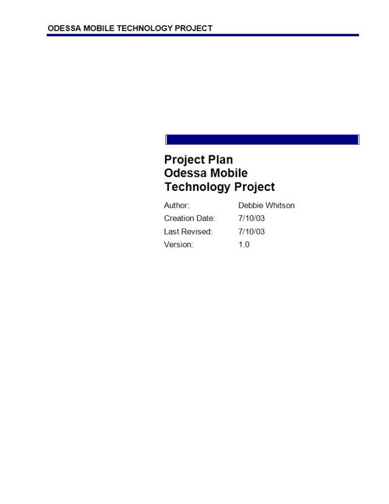 19 Simple Project Plan Examples To Download - Perfect Mobile Minimal Images | Free Download