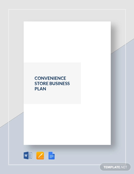 9 Convenience Store Business Plan Examples Pdf Word Examples